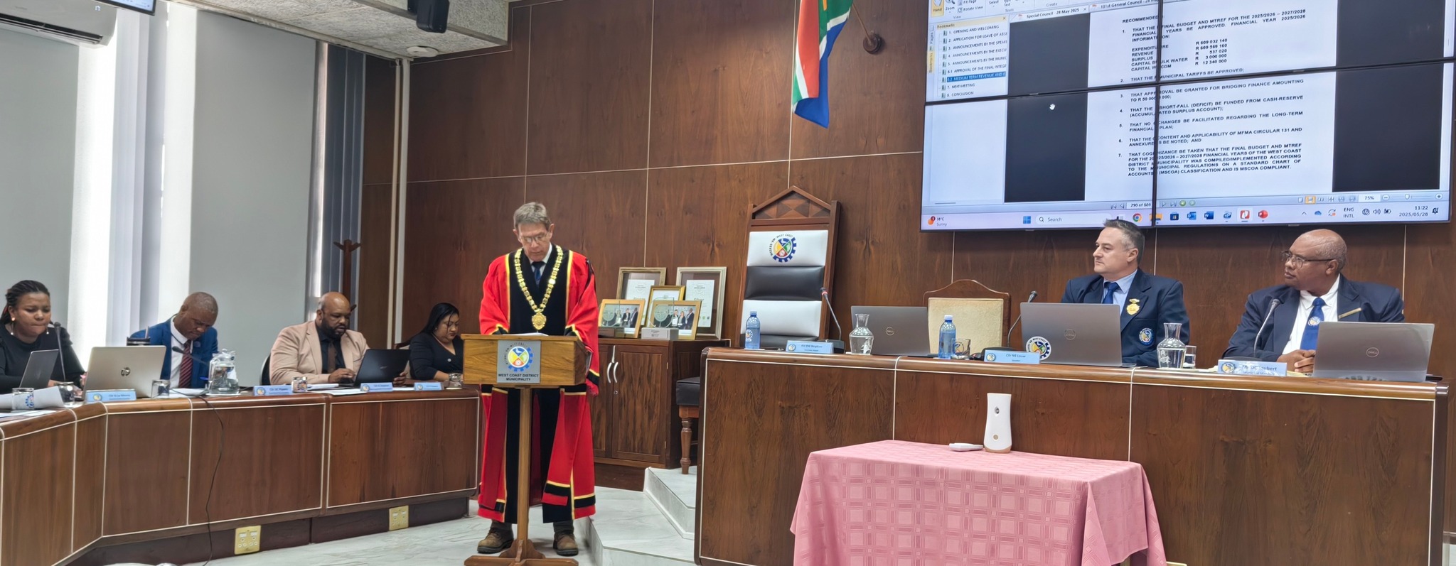 WDM maak “realistiese” begroting vir 2025-2026 bekend