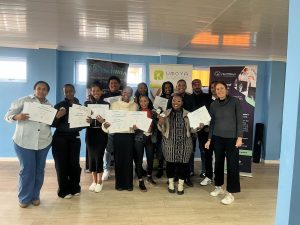 Young people learn technical skills