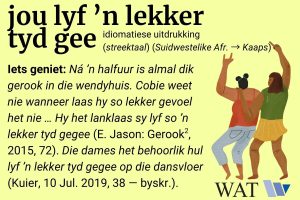 Woord van die week