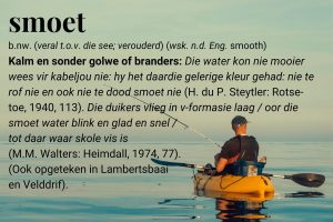 Woord van die week – smoet