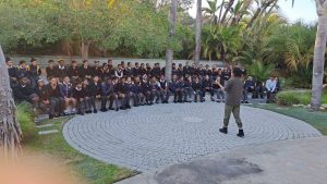 Gr. 6-leerders besoek Fossielpark vir kykie in natuurgeskiedenis