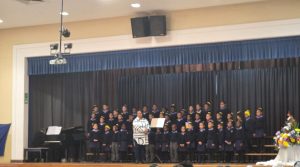 Eden-koor presteer in Malmesbury