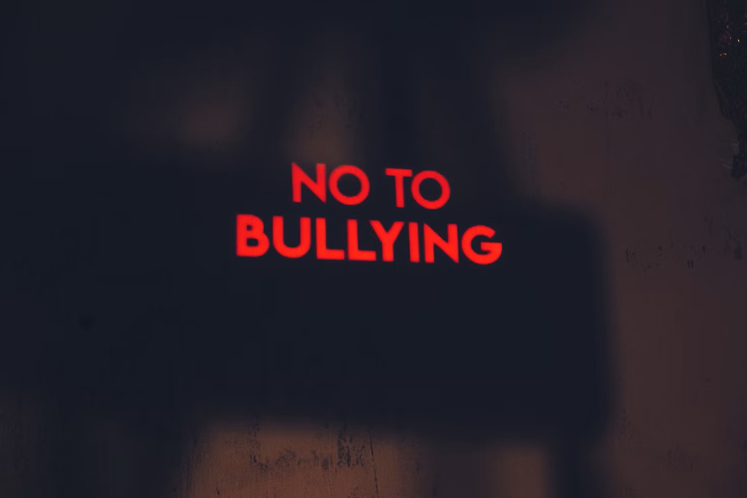 No to bullying. Photo: Unsplash