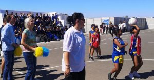Netbalstryd herdenk juffrou
