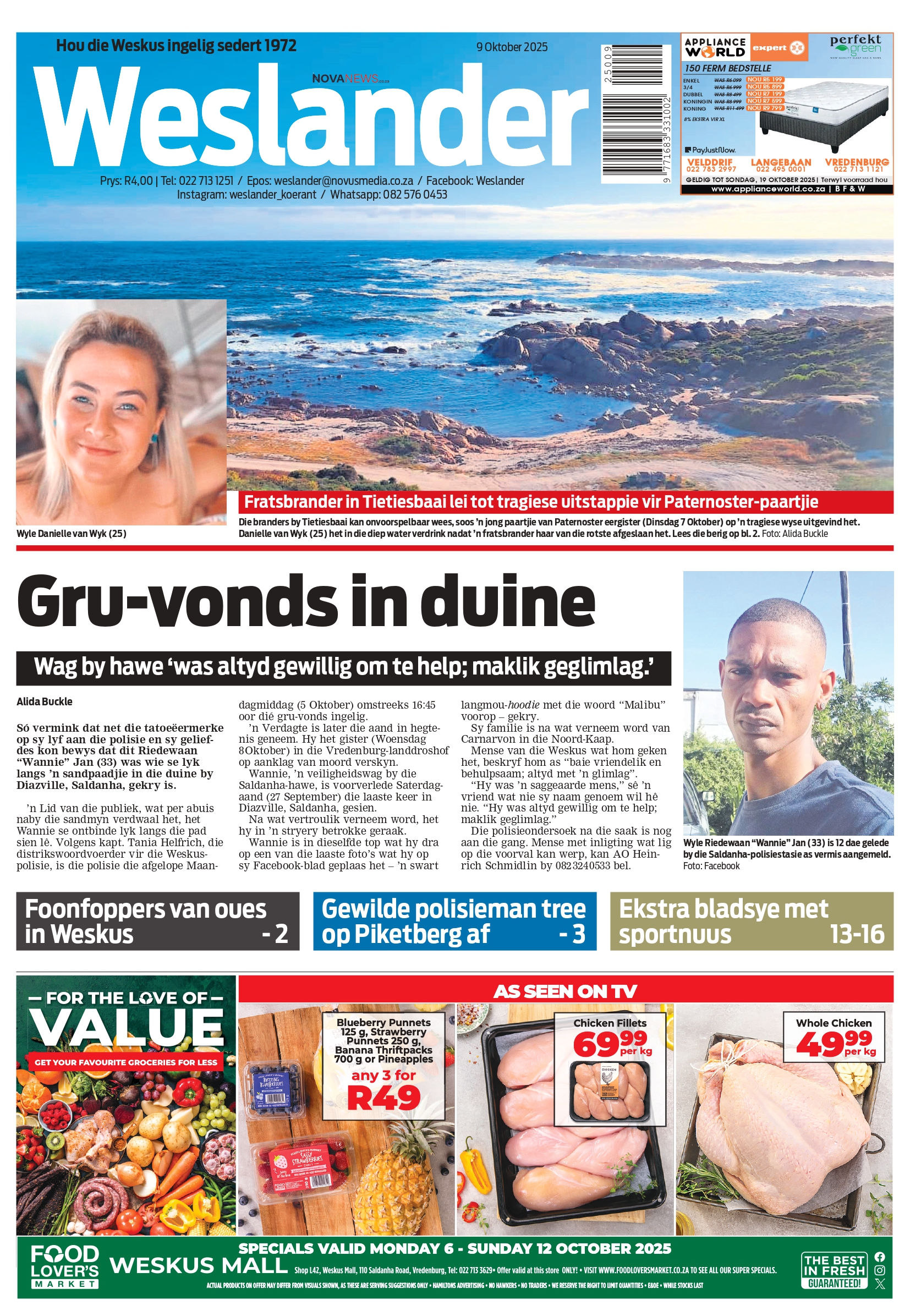 Weslander E-Edition – 9 October 2025