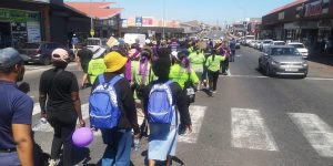 GBV kry rampstatus: 16 Dae van Aktivisme op Vredenburg begin met staptog