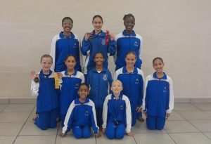 Gimnaste ryg medaljes in