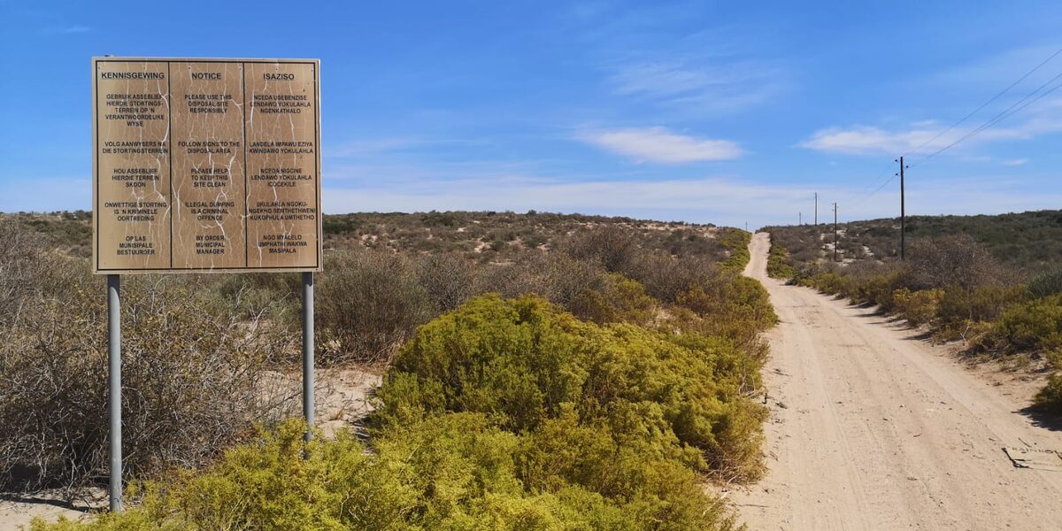 Cederberg sê ‘jammer’ oor dié vrot vullisterrein