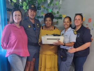 Police donate printer