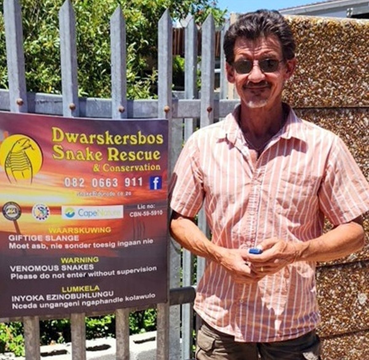 Slange vang sy passie