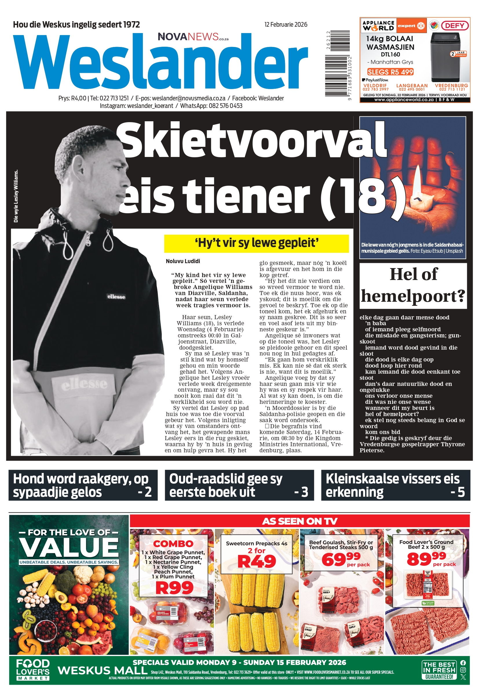 Weslander E-Edition - 12 February 2026