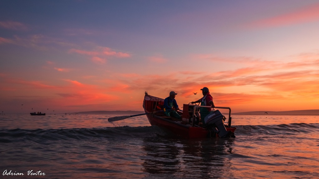 Kleinskaalse vissers lig hul menging. Foto: Adrian Venter