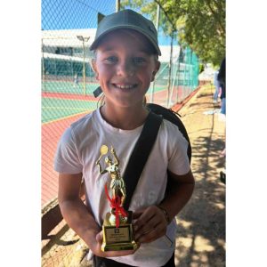 Tennis speler stap weg as wenner