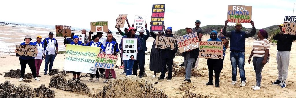 Small-scale fishers and coastal communities organised separate solidarity actions across the country.