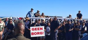 Boer-aanvallers kies nie borgtog