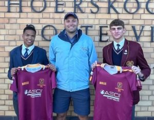 Rugbyspan ontvang nuwe truie