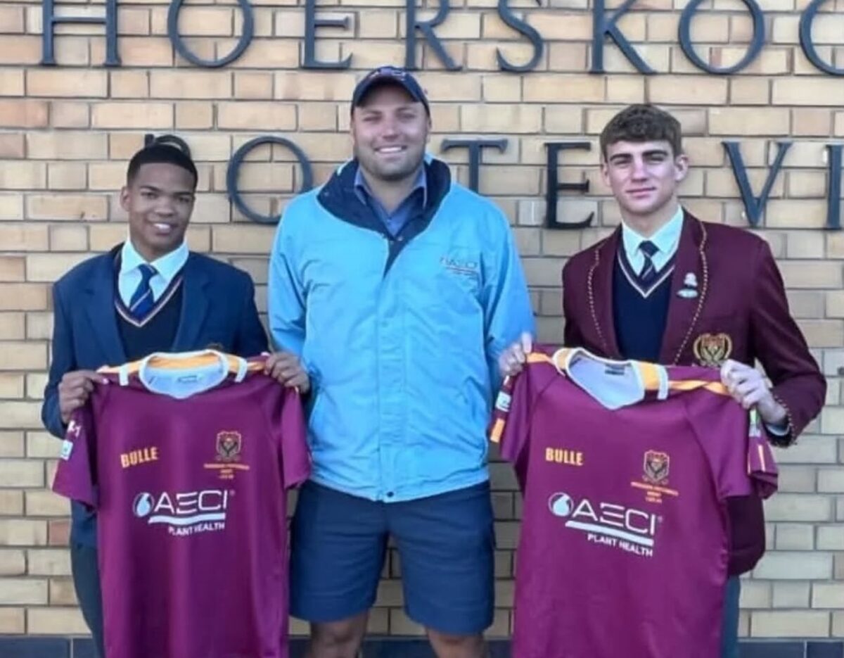 Rugbyspan ontvang nuwe truie