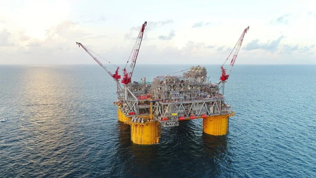 'n Olieboor van Shell. Foto: Shell