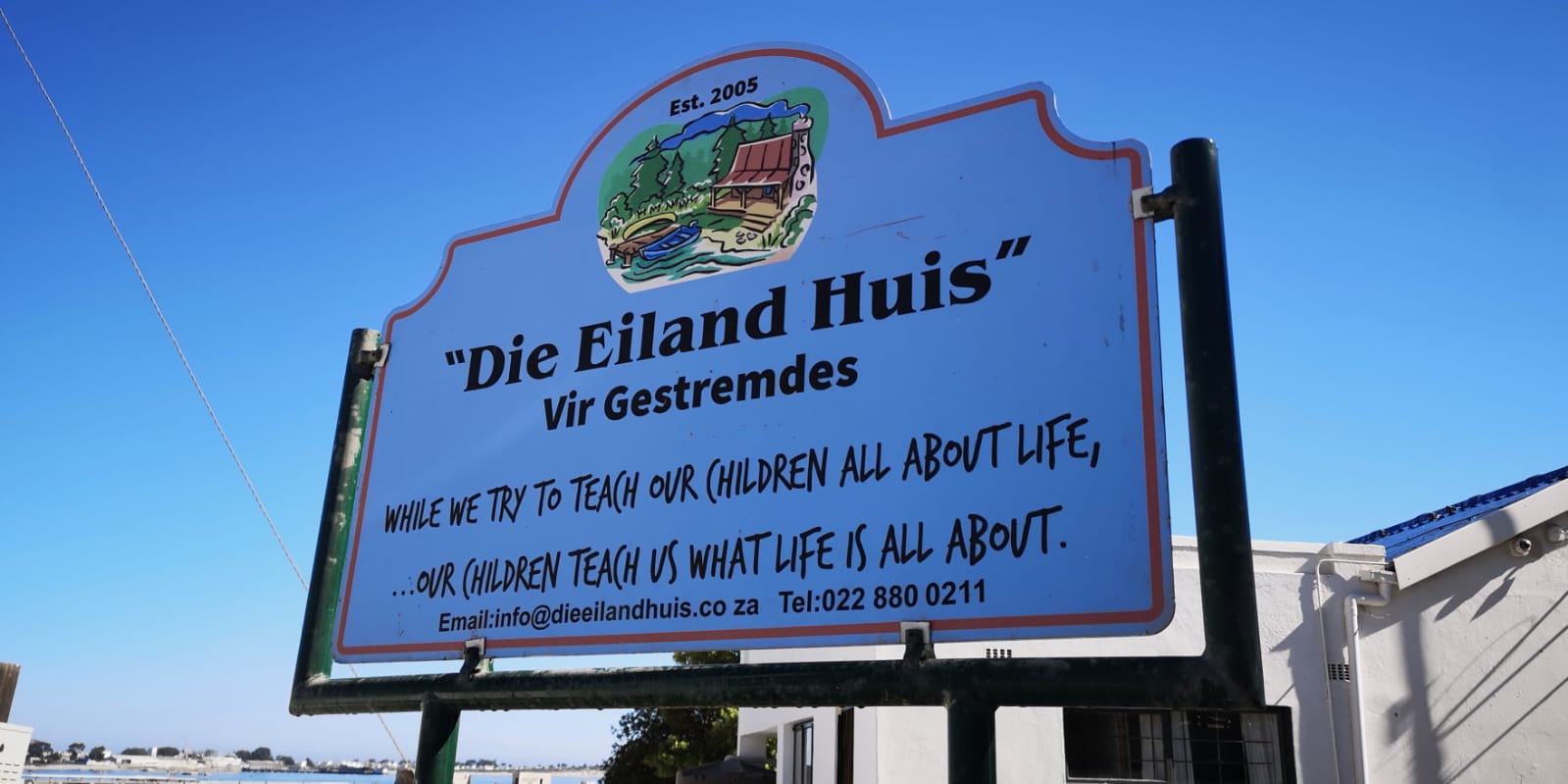Die Eiland Huis vir Gestremdes is 'n bekende nie-winsbejagte organisasie in die Weskus. Foto: Danie Hefers