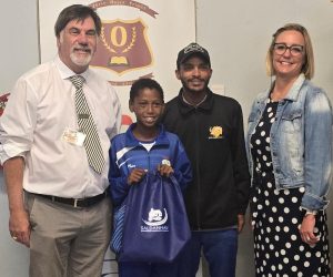 Justin maak sy skool trots