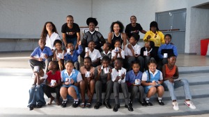 Zanele Muholi and Miss SA Jo Ann Strauss empower children through photography