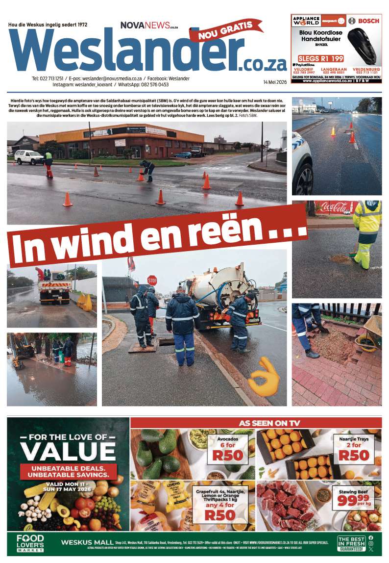 Weslander E-Edition – 14 May 2026