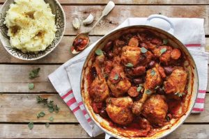 RECIPE | Chicken, chorizo and olives
