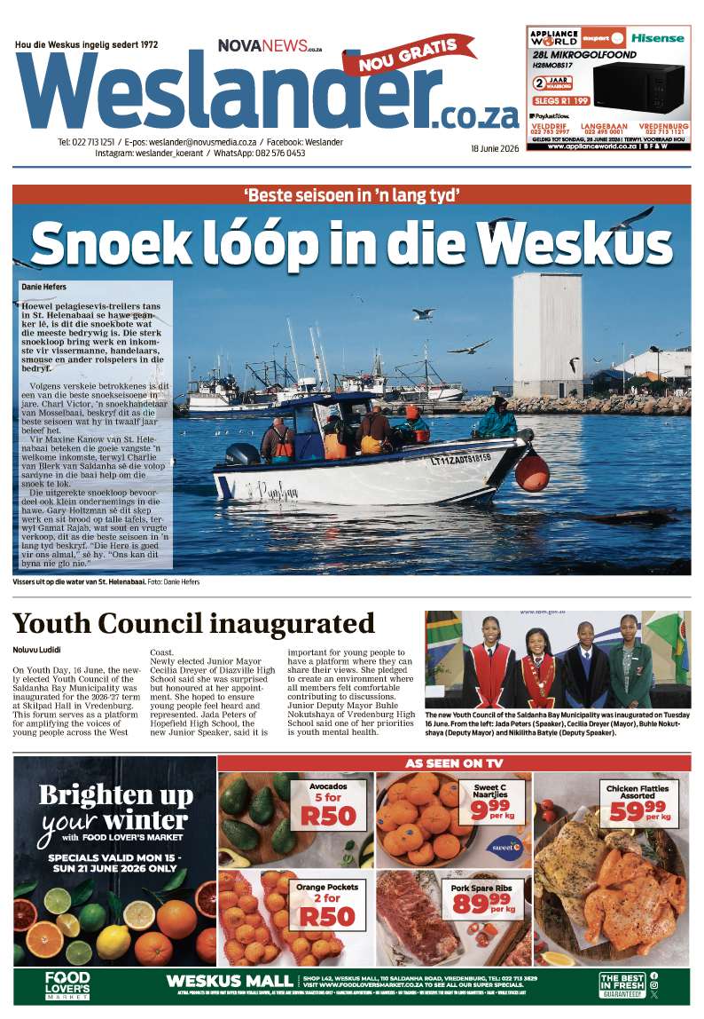 Weslander E-Edition – 18 June 2026