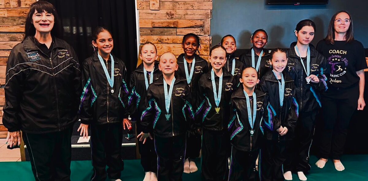  Langebaan Stars Gymnastics Club gymnasts 