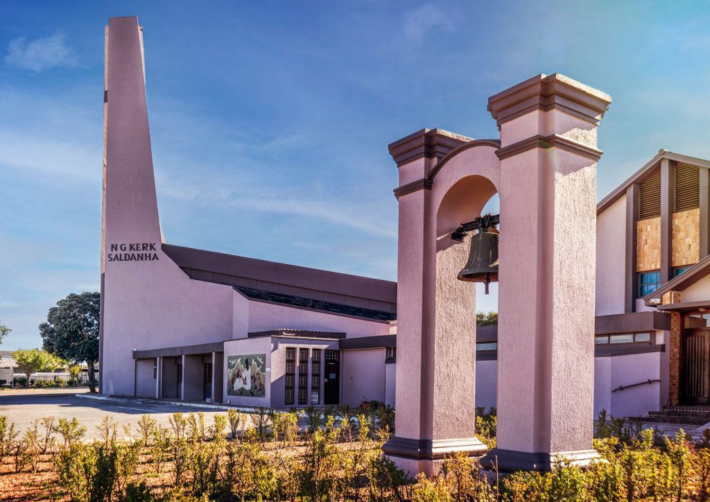 Die NG Kerk Saldanha gebou.