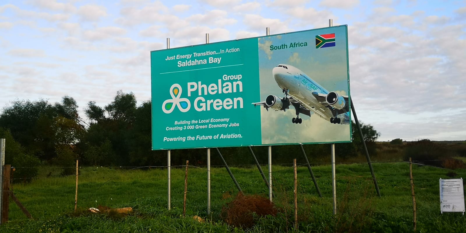 Die bord by die grond wat aan die Phelan-groep behoort. Foto: Danie Hefers