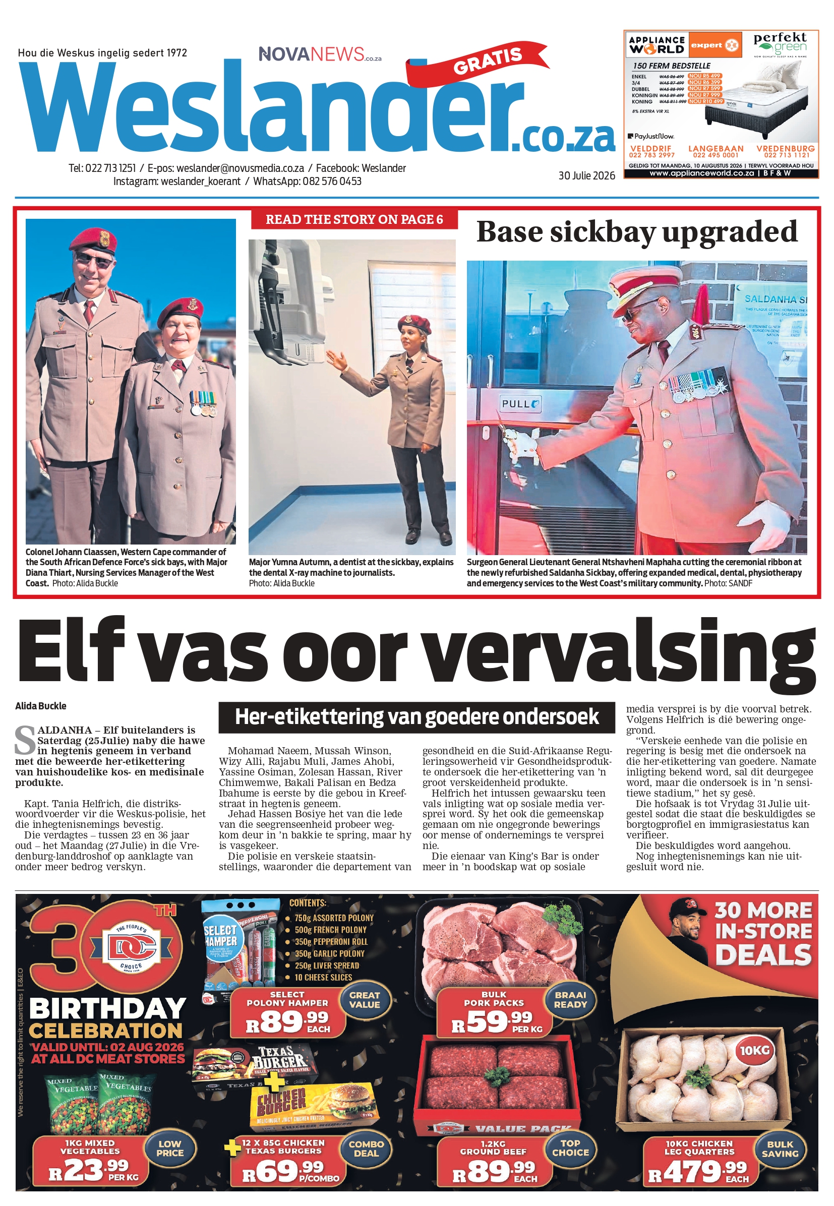 Weslander E-Edition – 30 July 2026