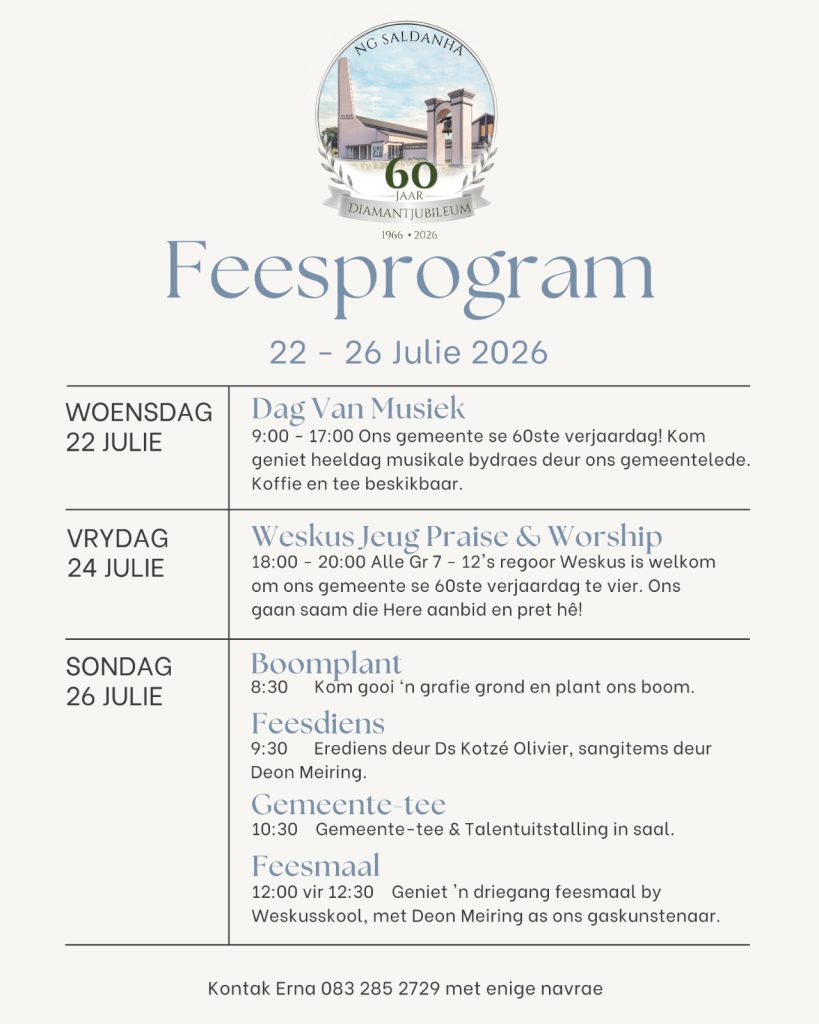 Die feesprogram.