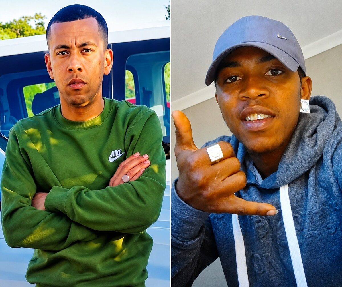 Die oorledenes, Branwin Pasquelle (links) en Andrew Esau.