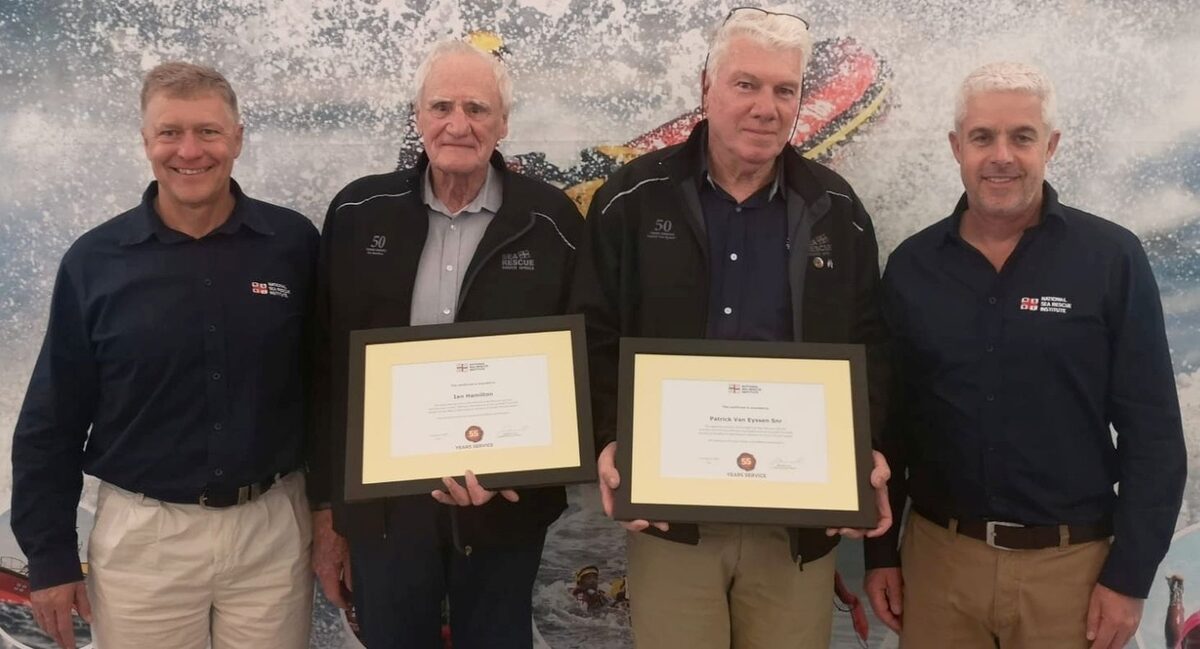 NSRI se jaarlikse toekenningsaand in Langebaan.