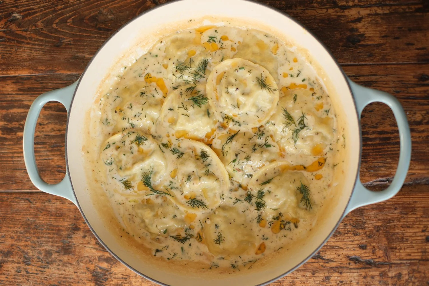 Heerlike perlemoen ravioli. FOTO: Lekker Weskus