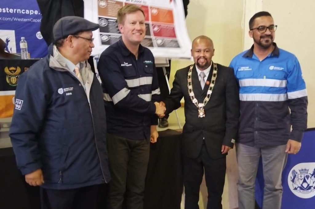Ivan Meyer, Dean Macpherson,  Azrial Scheepers Tertuis Simmers 