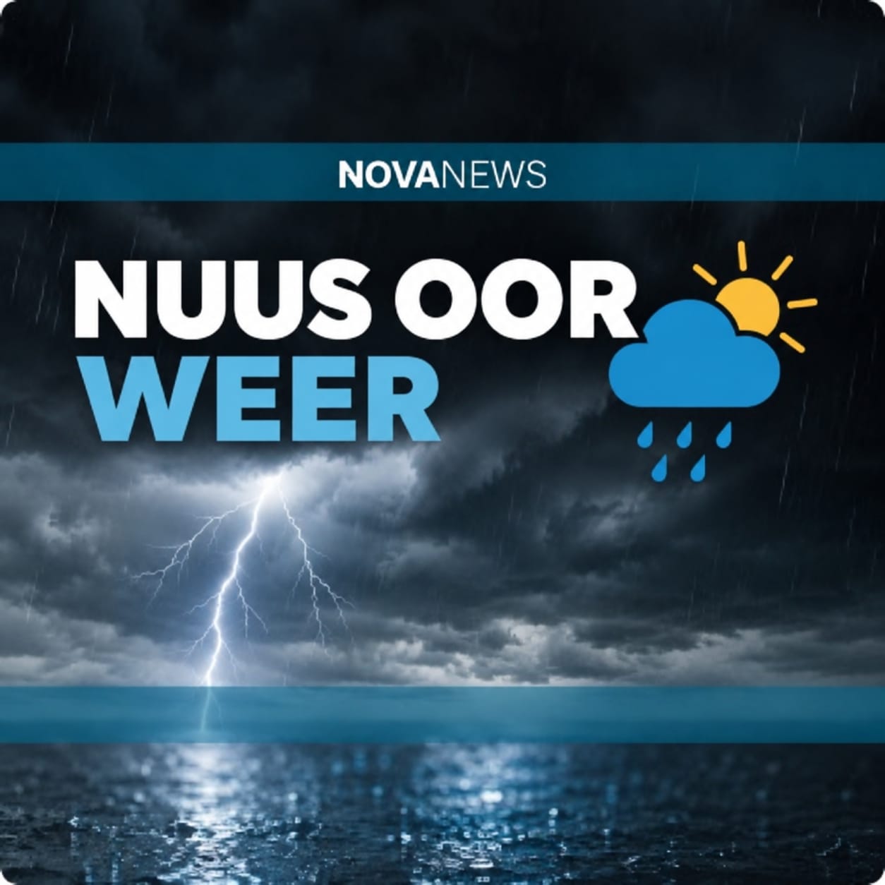 Nuus oor die weer.