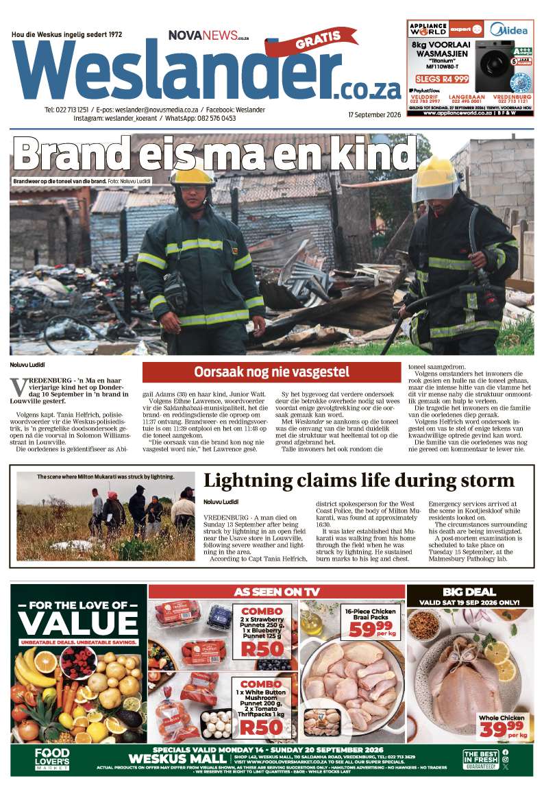 Weslander E-Edition – 17 September 2026