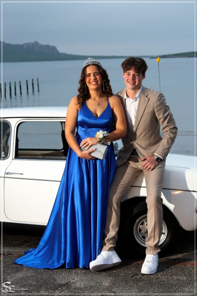 Kristi Coetzee en Lucian Lombard. FOTO: Stafford Clark