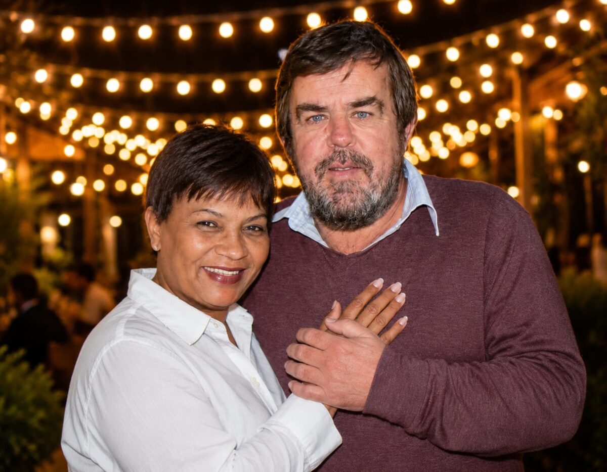 Vigeniëa Payne saam met wyle Johan de Vries