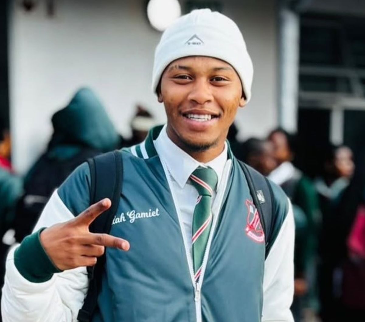Jarnick Moses, 'n gr. 12-leerder by die Hoërskool Louwville.