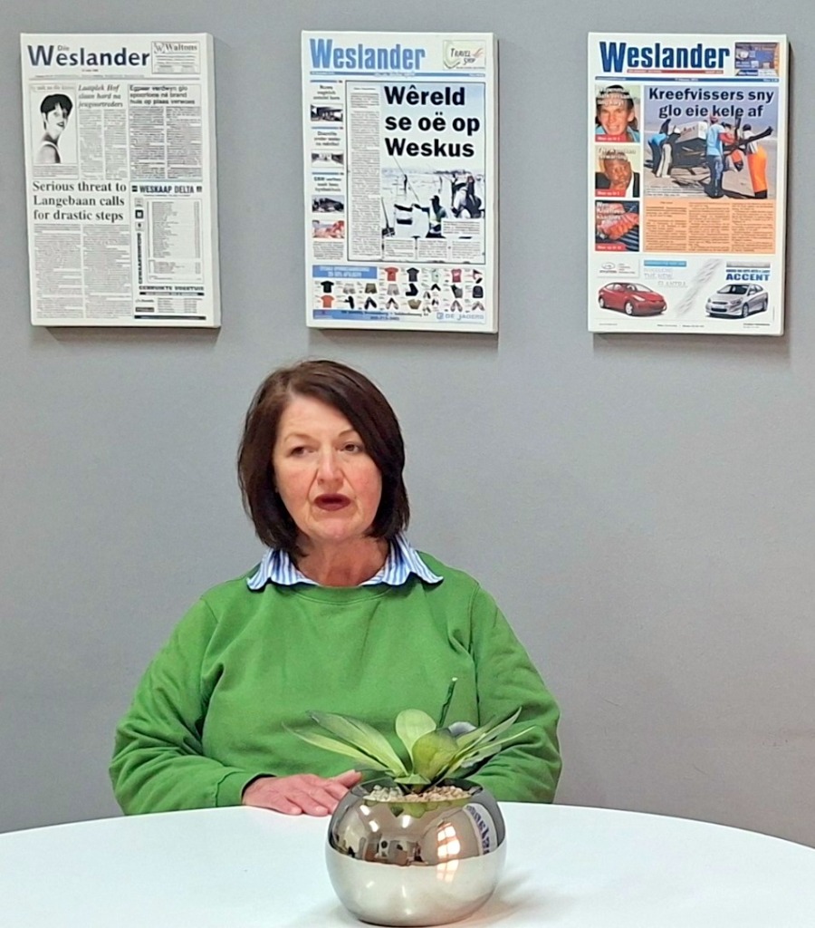 Jomane Turner, die eienaar van die Woelies Baba- en Speelgoedwinkel. 