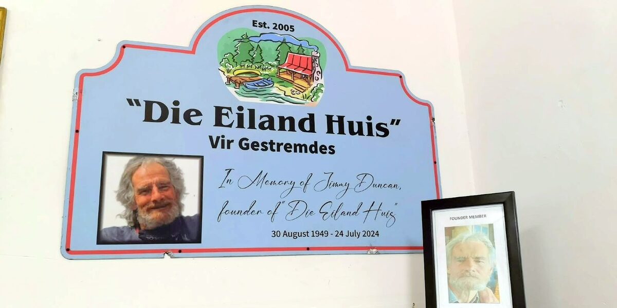 
'n Hoekie om die stigter, wyle Jimmy Duncan, ter herdenk.