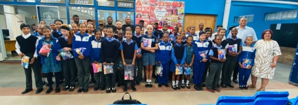 The learners of St.Andrews Primary School with the various stakeholders.