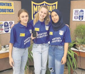 Montana 4de in kompetisie vir robotika