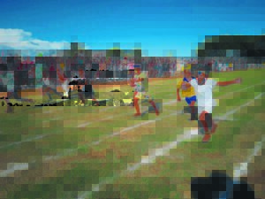 Gras aan hierdie kant van die streep die groenste