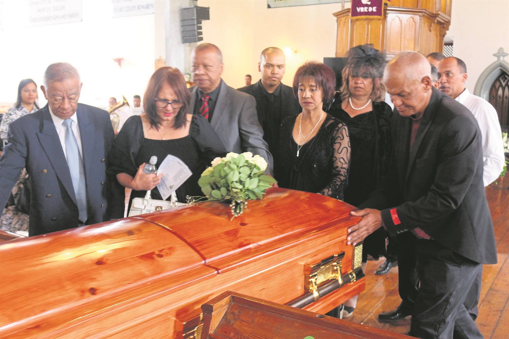 Basil Kivedo begrafnis