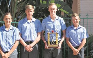 Gimnasium troef De Kuilen op krieketveld