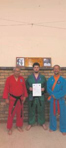 Robinson karateka black belts